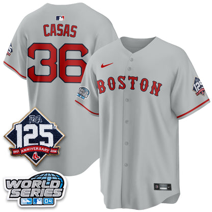 Boston Red Sox Throwback 2004 Vapor Jersey - Stitched