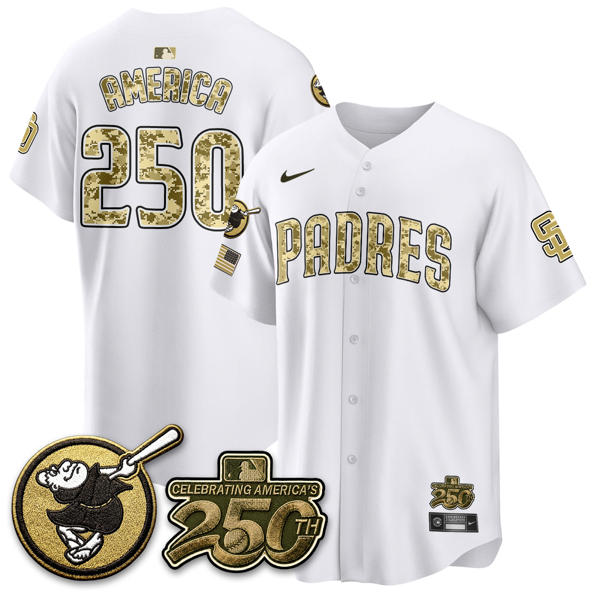 SD 2026 Armed Forces Day Jersey - All Stitched V2
