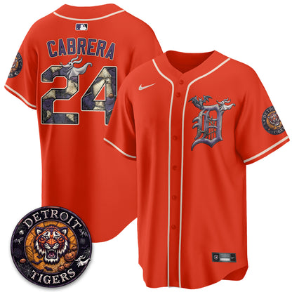 DET Nightmare Edition Vapor Limited Jersey - Stitched