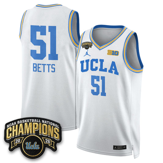 UCLA Women's Basketball Champion 2026 Limited Jersey -  Stitched