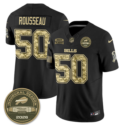 BUF 2026 Salute to Service Edition Vapor Jersey V2- Stitched