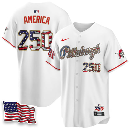 PIT 2026 Independence Day USA Vapor Limited Jersey - Stitched