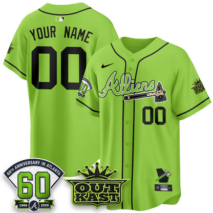 ATL x Outkast Atliens Custom Vapor Jersey - Stitched