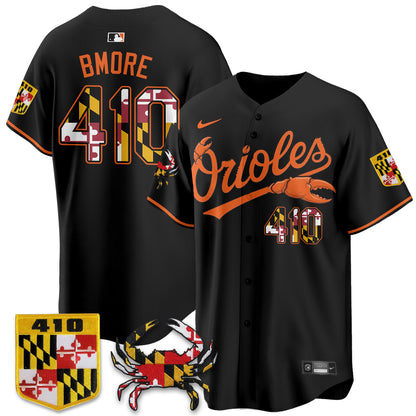 BAL Crab x Maryland Vapor Limited Jersey - Stitched