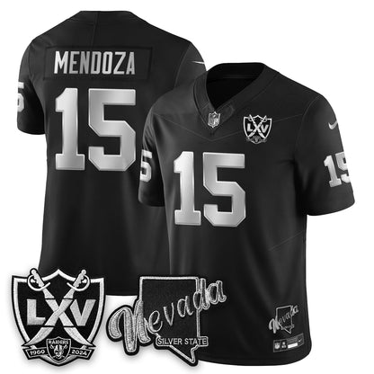 LVR Fernando Mendoza No.1 #15 Jersey - All Stitched