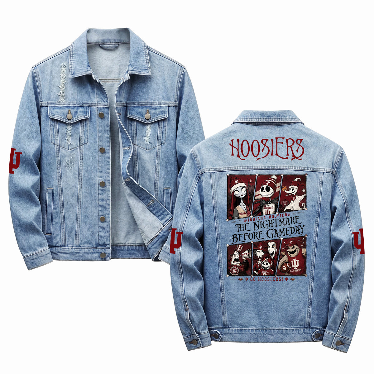 IND x Nightmare Halloween 2026 Edition Denim Jacket - Printed