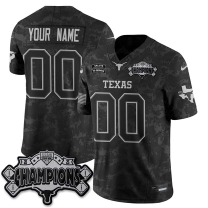 TEX 2026 Salute to Service Vapor Custom Jersey - Stitched