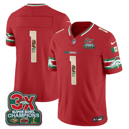 DEN Mexico Edition Vapor Jersey - Stitched