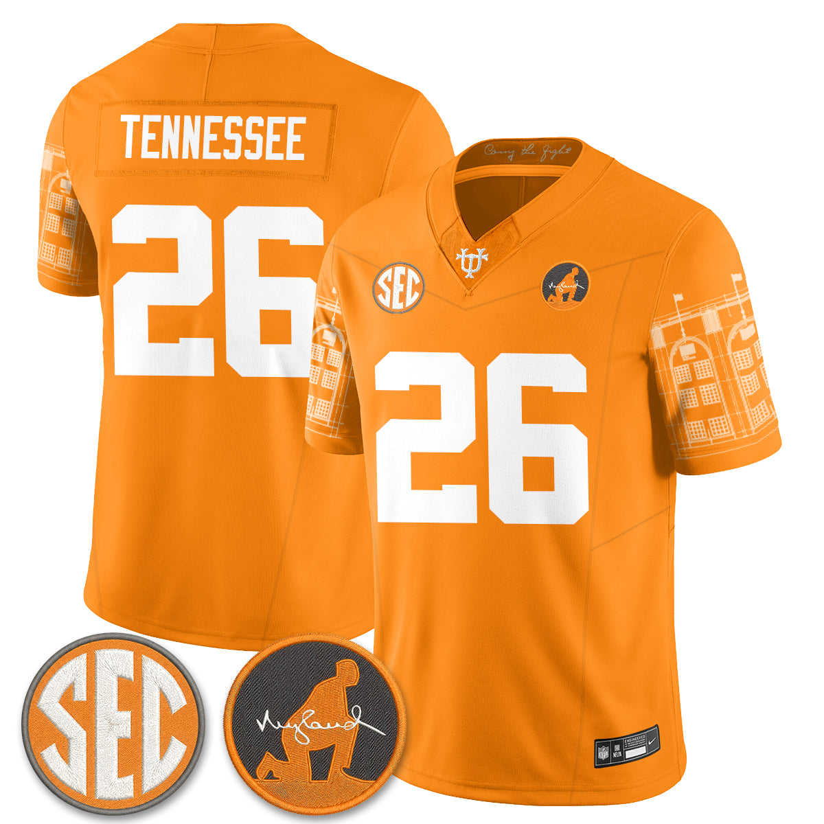 TENN Built from Legacy Jersey - Stitched