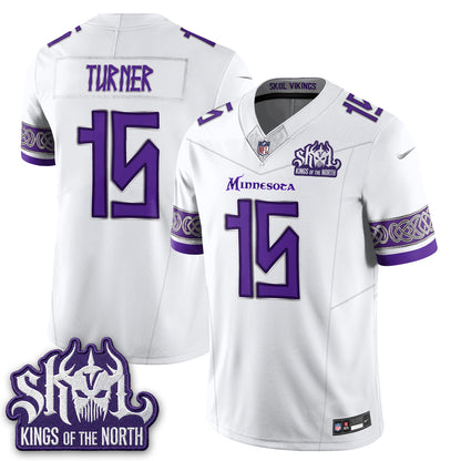 MIN  Warrior Skol Patch Vikings Font Edition  - Stitched (2)