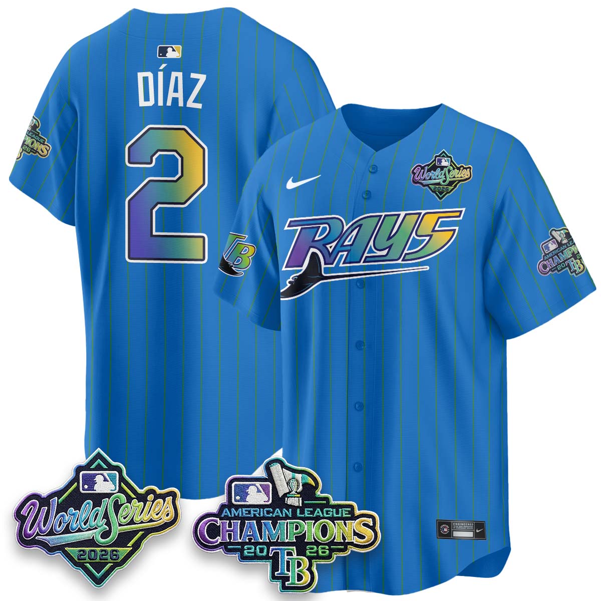 TB 2026 AL Champions Limited Vapor Jersey - Stitched