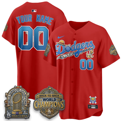 LAD x OP Japanese Cartoon Vapor Limited Custom Jersey - Printed