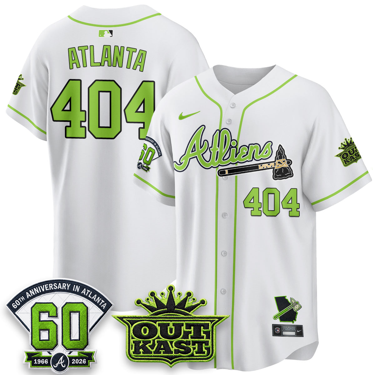 ATL x Outkast Atliens Vapor Jersey - Stitched