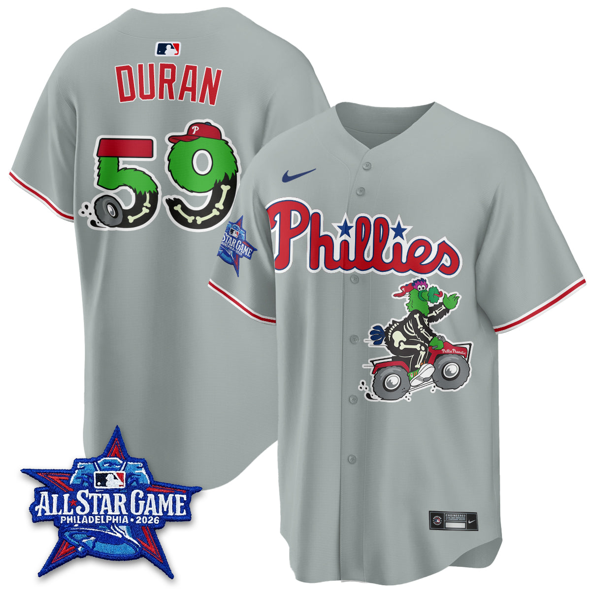PHI Skeleton Edition Vapor Jersey - Stitched