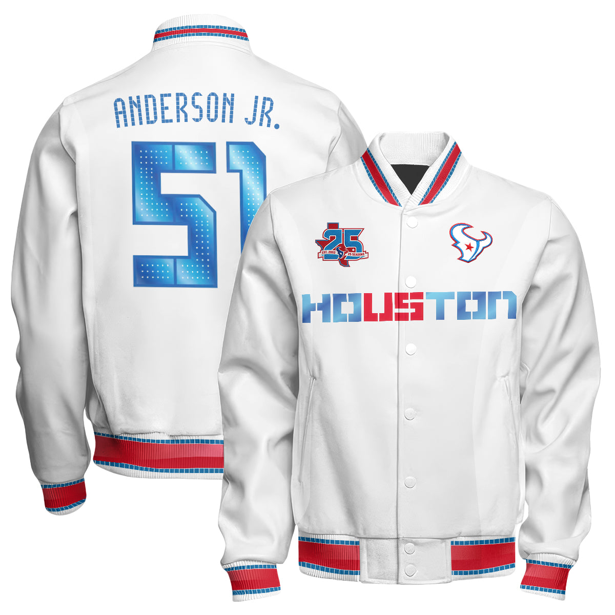 HOU Rivalries 2026 Edition Baseball Jacket V2 - Printed
