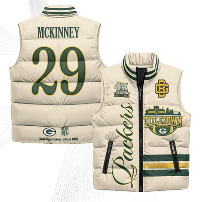 GB 2026 Rivalries Puffer Vest - Printed