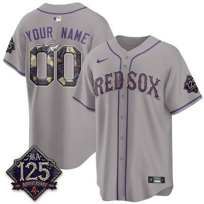 Boston Red Sox Nightmare Vapor Limited Custom Jersey - Stitched