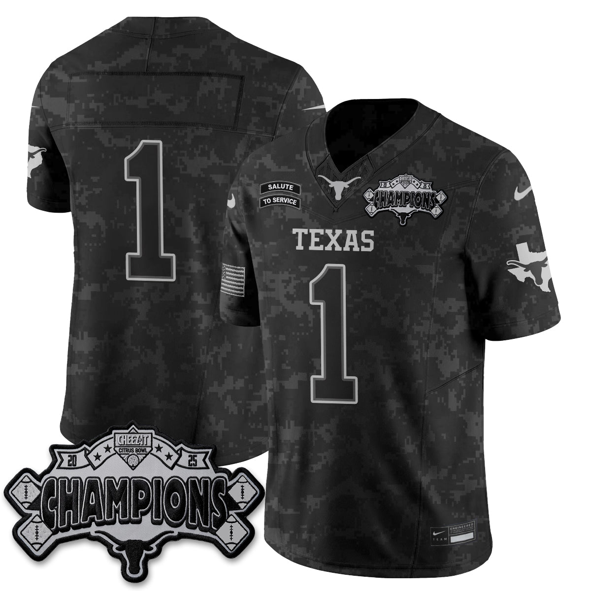 TEX 2026 Salute to Service Vapor Jersey - Stitched
