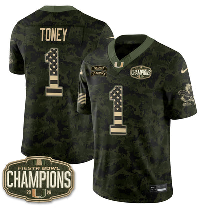 MIA 2026 Salute to Service Vapor Jersey - Stitched