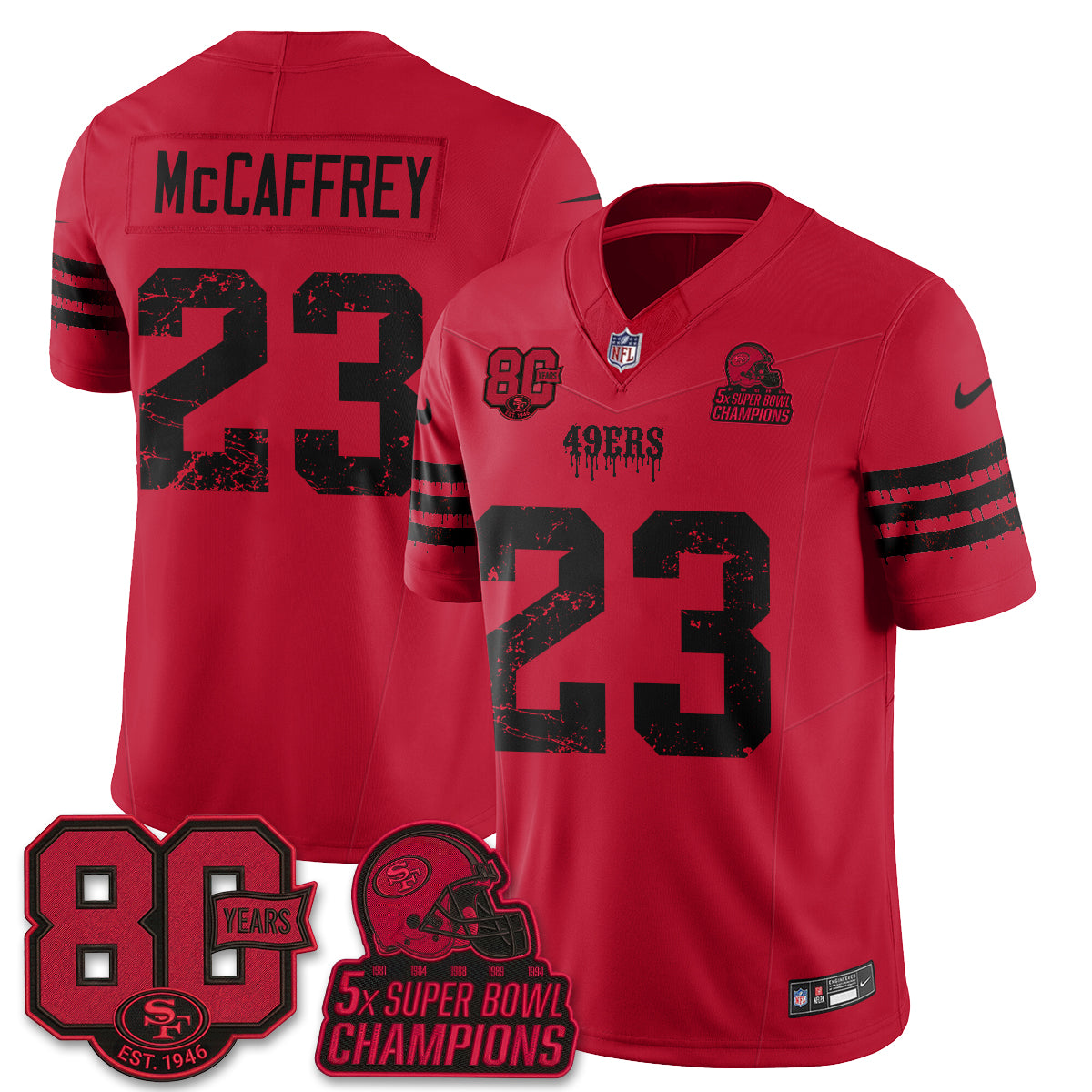 SF Slasher Edition Vapor Jersey - Stitched