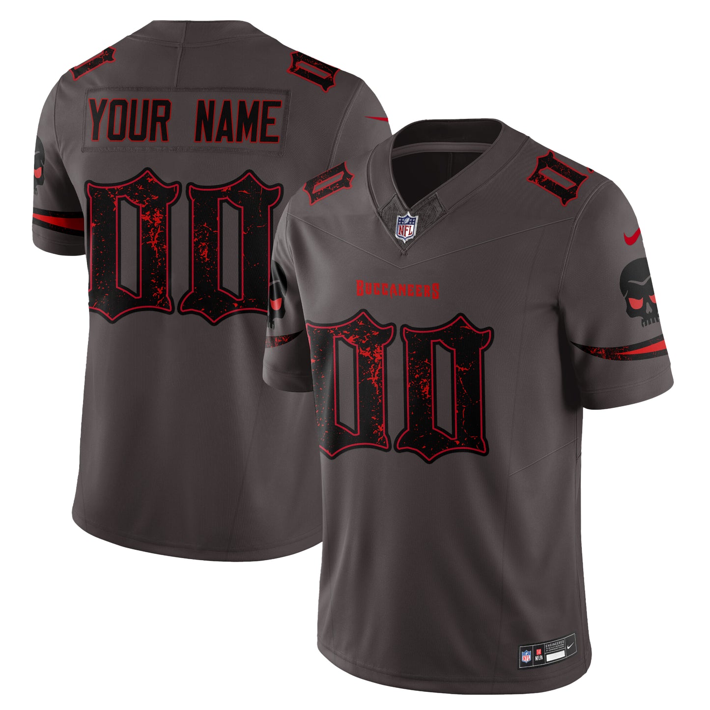 TB Skull Edition Vapor Custom Jersey - Stitched