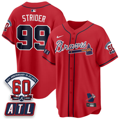 ATL 2026 60th Anniversary Vapor City Connect Limited Jersey - All Stitched