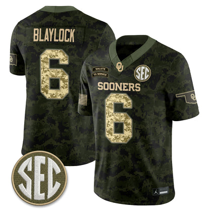 OU 2026 Salute to Service Vapor Jersey - Stitched