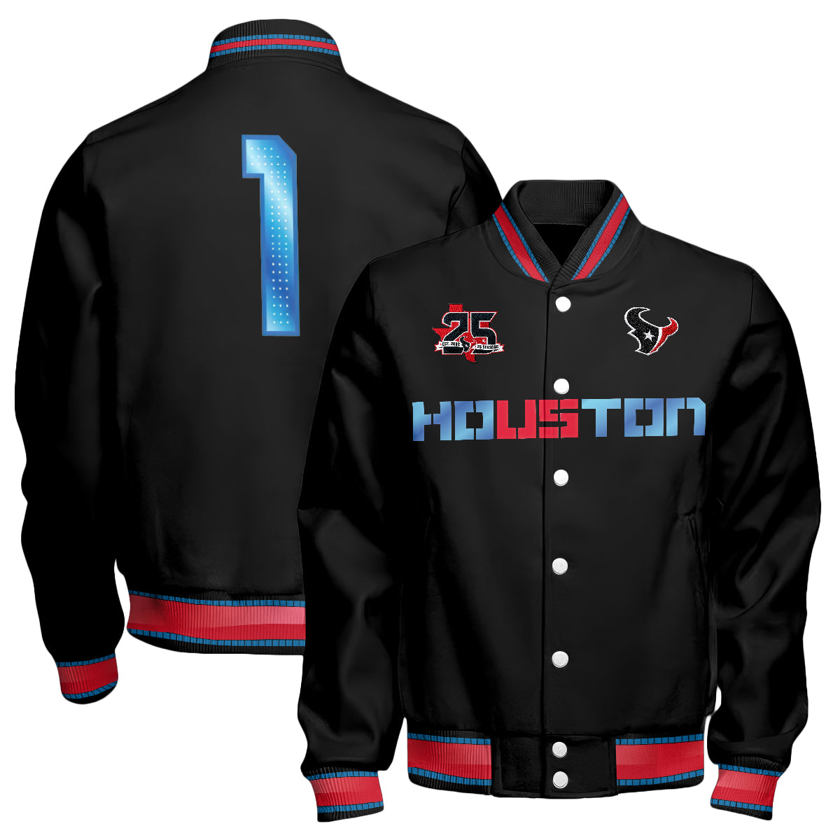 HOU Rivalries 2026 Edition Baseball Jacket V2 - Printed