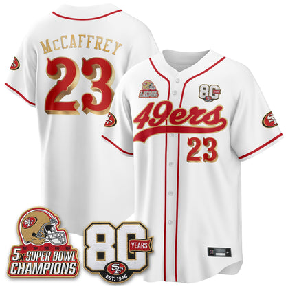 SF 80 Years & 5X Champs Limited Edition - Stitched