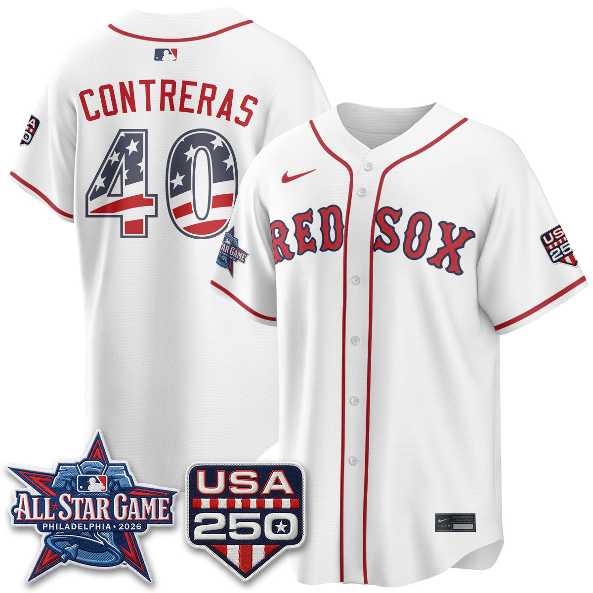 Boston Red Sox 2026 All Star Edition Vapor Jersey - Stitched