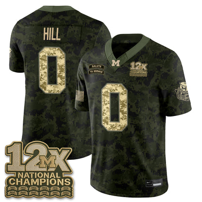 MICH 2026 Salute to Service Vapor Jersey - Stitched