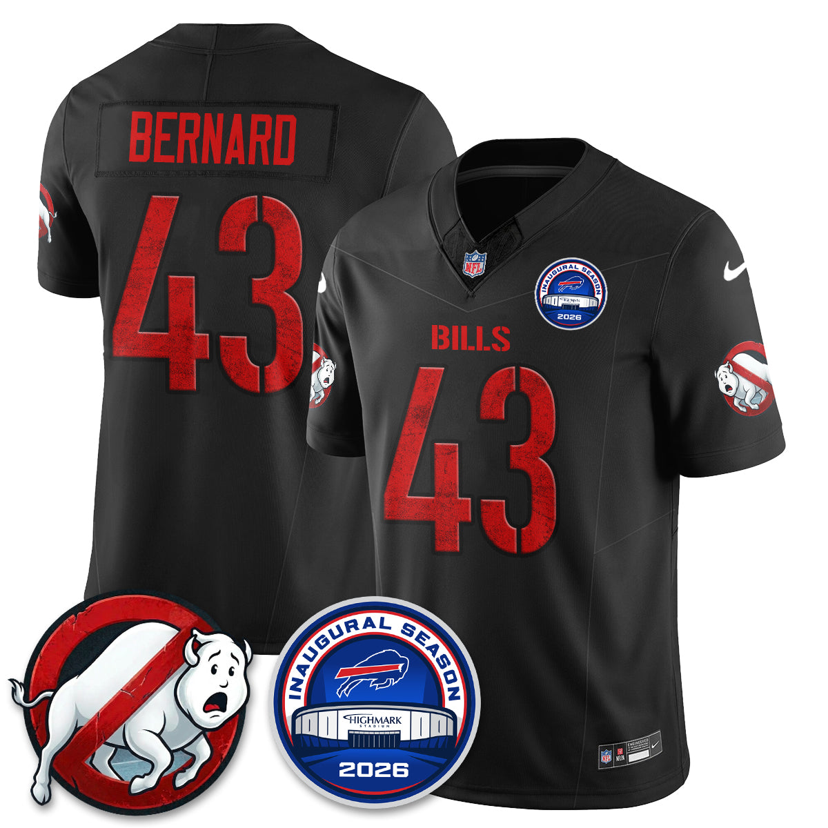 BUF x Spirit Catchers Edition Vapor Jersey- Stitched