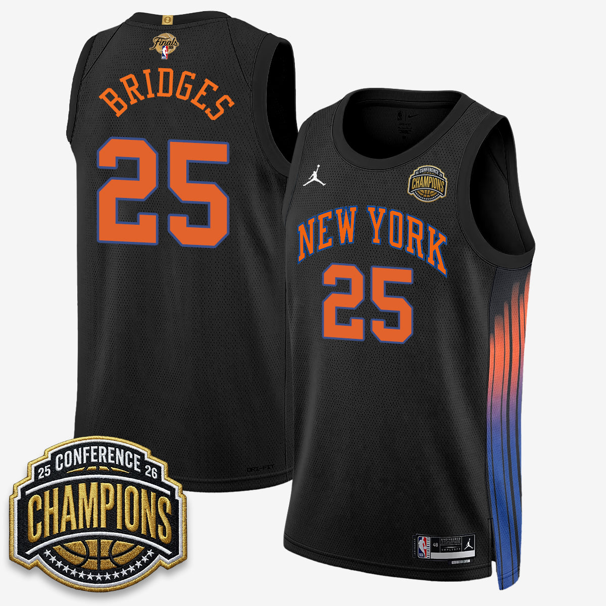 NYK 2026 NBA Finals City Edition Jersey V3- Stitched