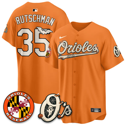 Baltimore Orioles Halloween 2026 Vapor Limited Jersey - Stitched