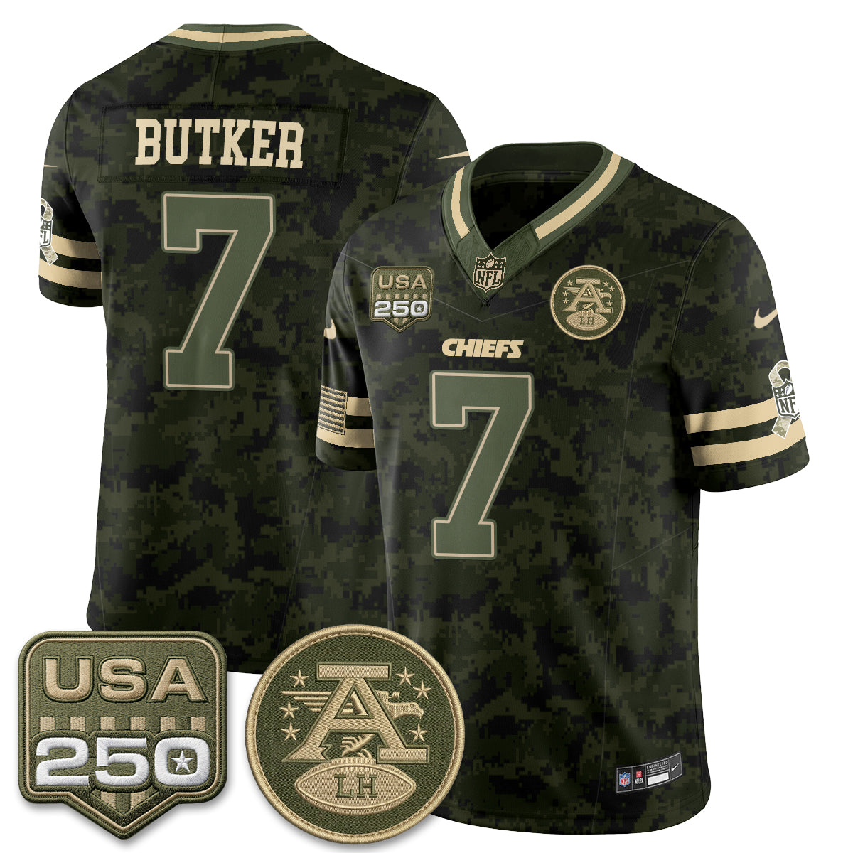 KC 2026 Salute to Service Camo Edition V2 - Stitched