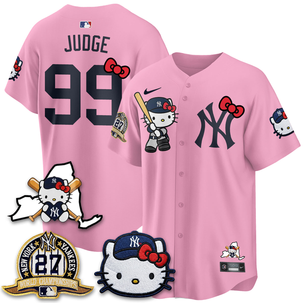 NYY Meow KT 2026 Vapor Limited Jersey - All Stitched