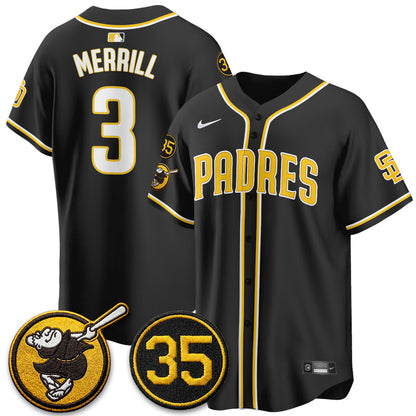 SD 2026 Black Out Style Limited Vapor Jersey - All Stitched