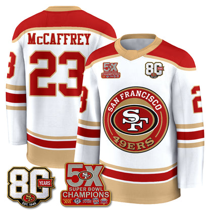 SF 4X Champs Hockey Jersey - Stitched