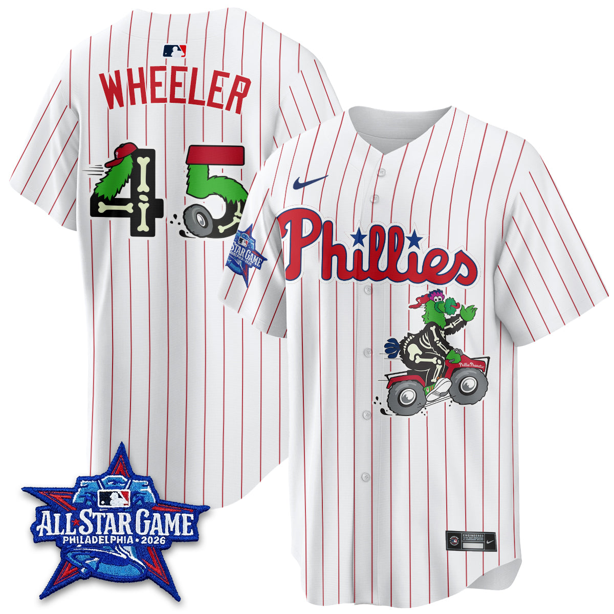 PHI Skeleton Edition Vapor Jersey - Stitched
