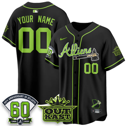 ATL x Outkast Atliens Custom Vapor Jersey - Stitched