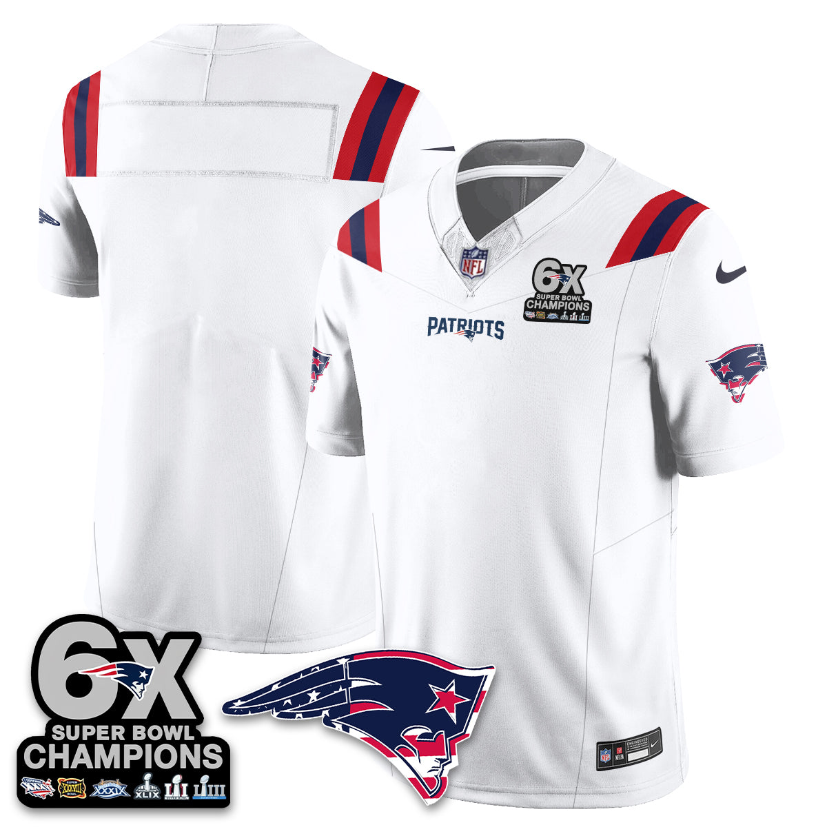 NE America Edition Vapor Jersey V2- Stitched
