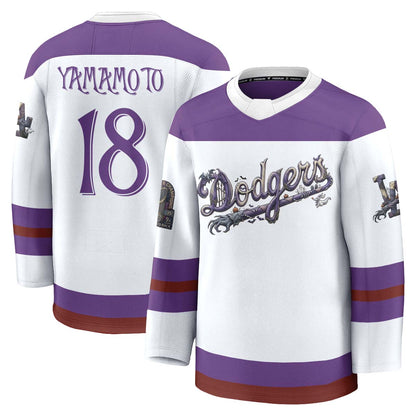 LAD Nightmare Halloween Edition Hockey Jersey - Printed