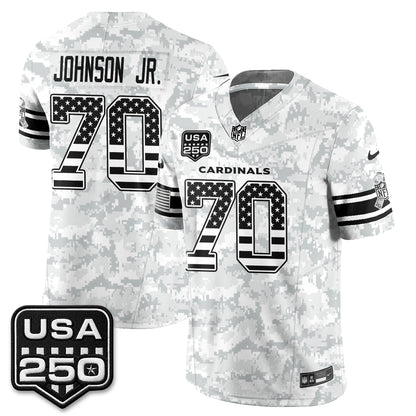 ARI 2026 Salute to Service Vapor Jersey - Stitched