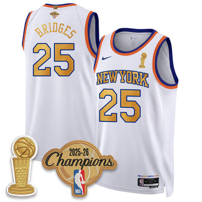 NYK Champions Night Vapor Jersey - Stitched