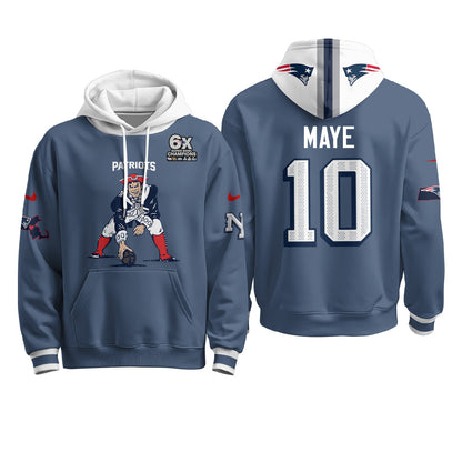 NE Minuteman Edition Fleece Hoodie - Printed