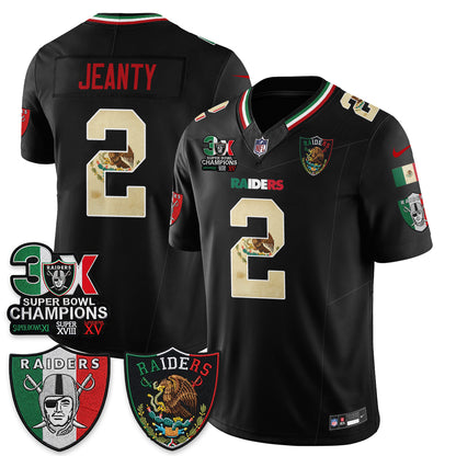 LVR 3X Champs Mexico Edition Vapor Jersey - Stitched