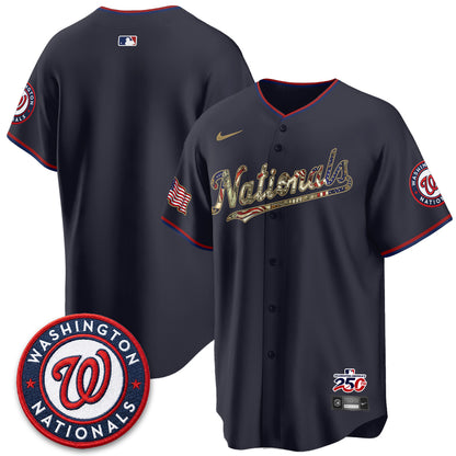 WSH 2026 Independence Day USA Vapor Jersey - Stitched