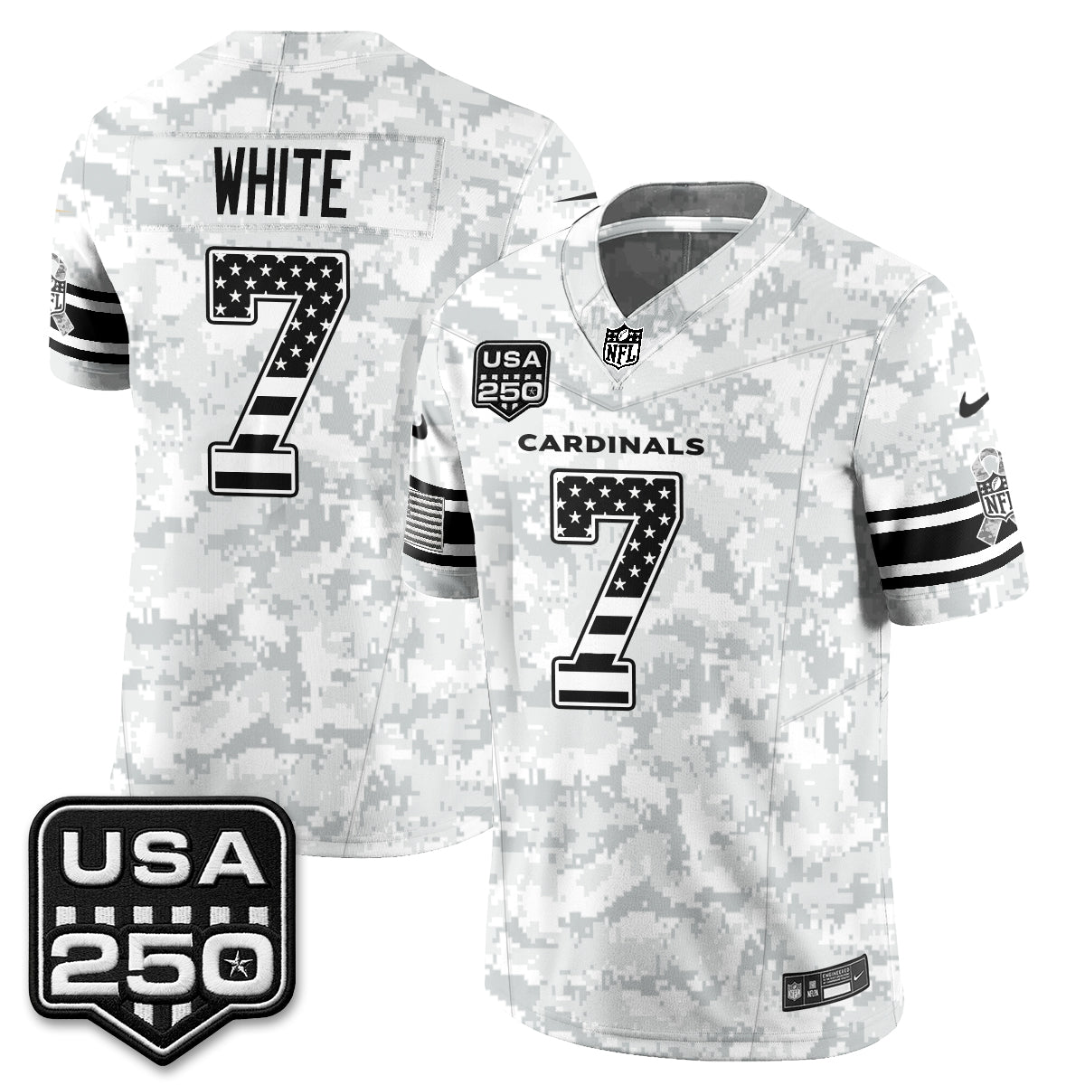 ARI 2026 Salute to Service Vapor Jersey - Stitched