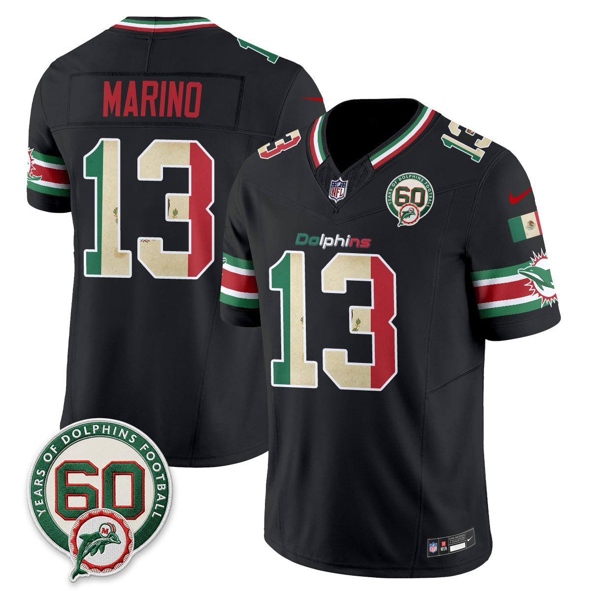 MIA Mexico Edition Vapor Jersey - Stitched
