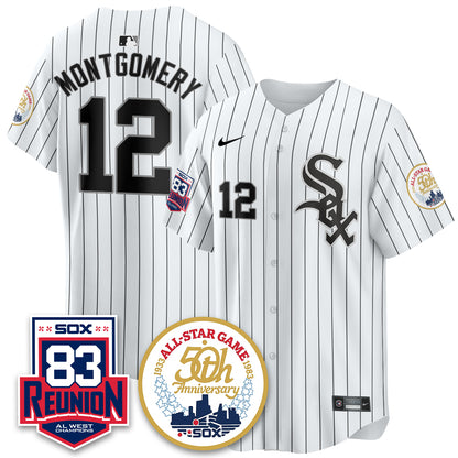 Chicago White Sox Reunion All West Champions Vapor Jersey - Stitched